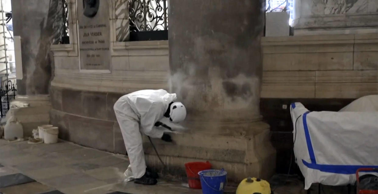 cleaning stone (TODAY)