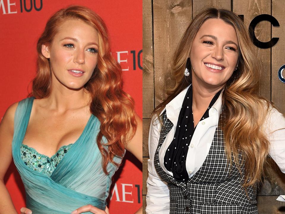 blake lively redhead