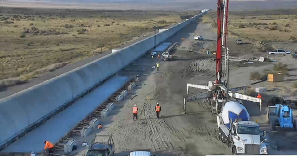 Workers build an optical cavity at LIGO Hanford for quantum squeezing of light to improve the observatory’s sensitivity and help it detect gravity waves in a larger area of space.