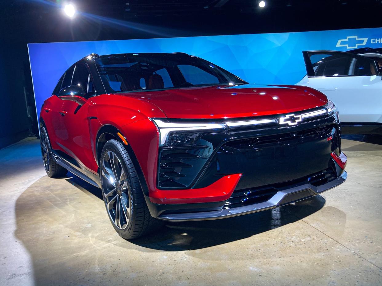 The 2024 Chevrolet Blazer EV SS electric SUV.