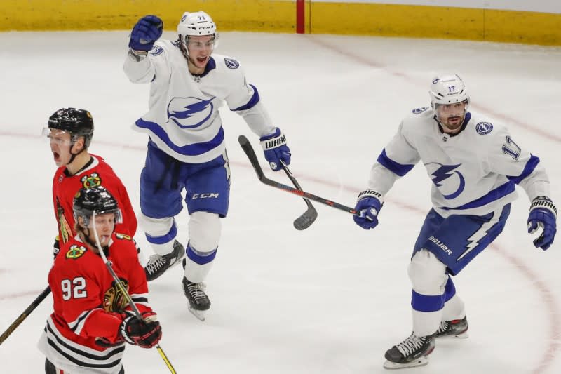 NHL: Tampa Bay Lightning at Chicago Blackhawks