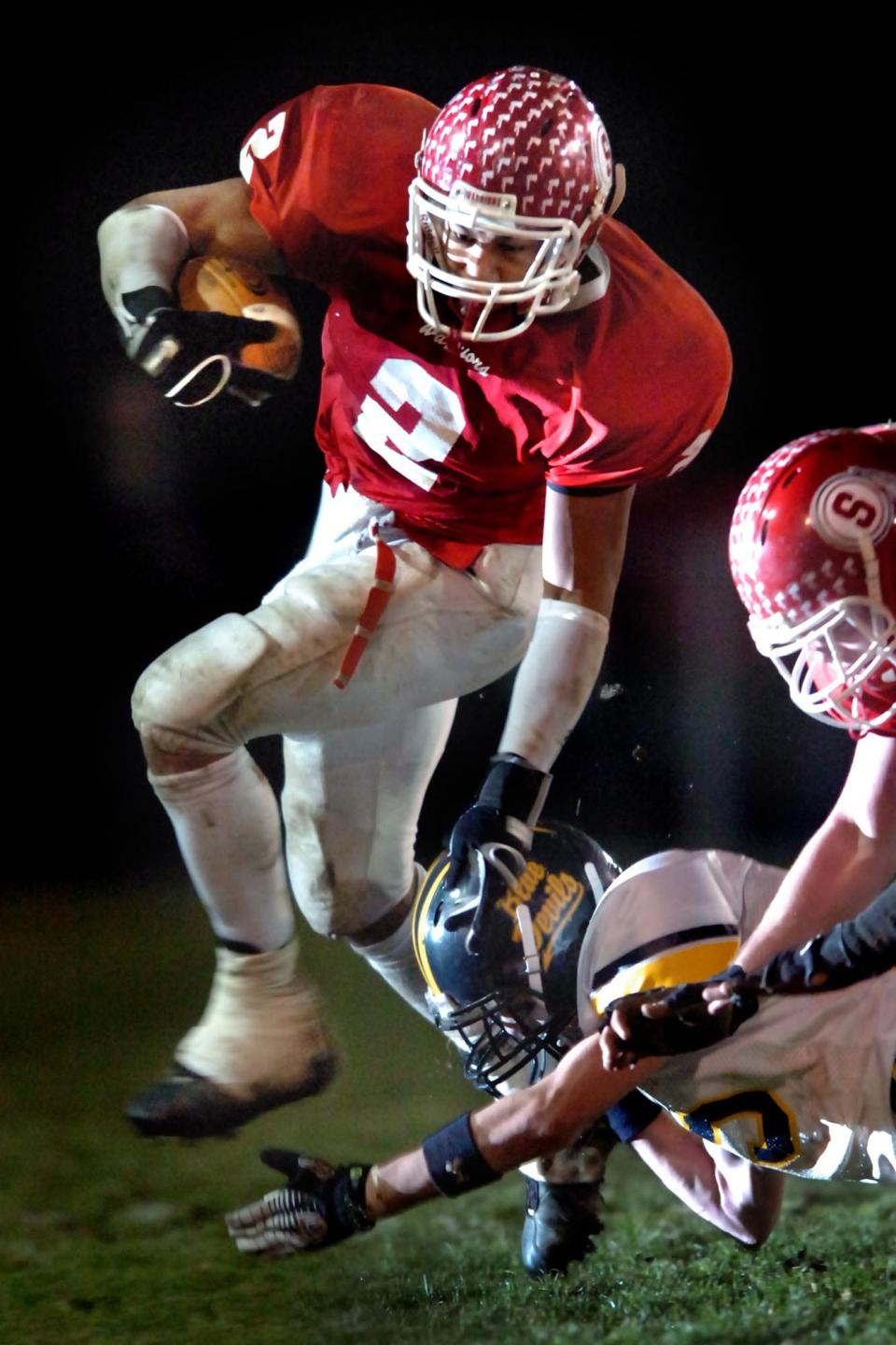 Chaz Powell elevated himself from stardom at Susquehannock into a national football recruit, eventually playing for Penn State. He said he's dedicated now to helping high school athletes realize their own potential -- to take advantage of training opportunities he didn't have -- while playing for York High.