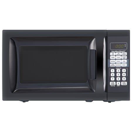 Black Microwave Oven