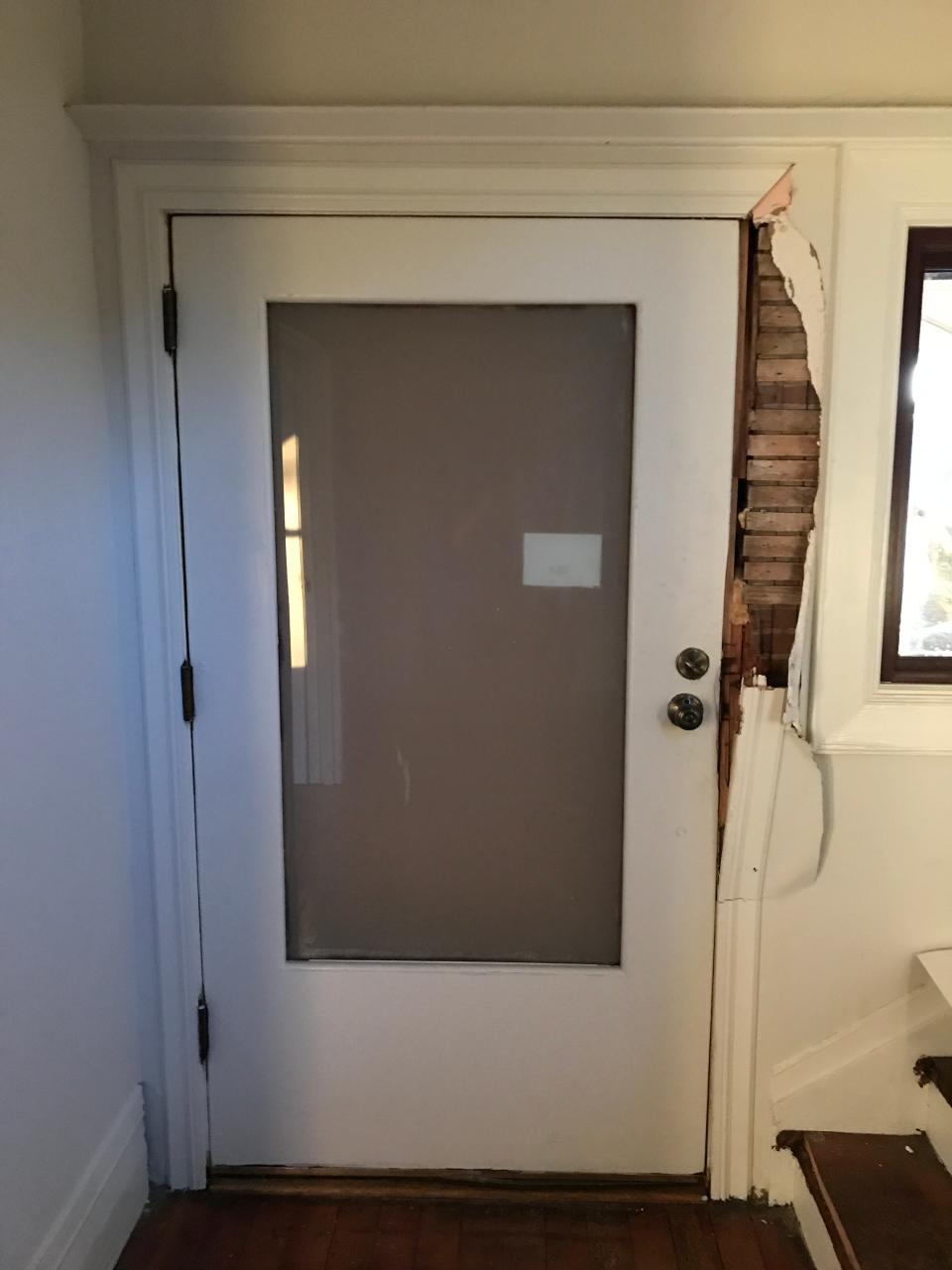 Burglars entered Jennifer Jolly's home by kicking in the front door. When she replaced it, she had her door jambs reinforced to make it harder to break in that way.