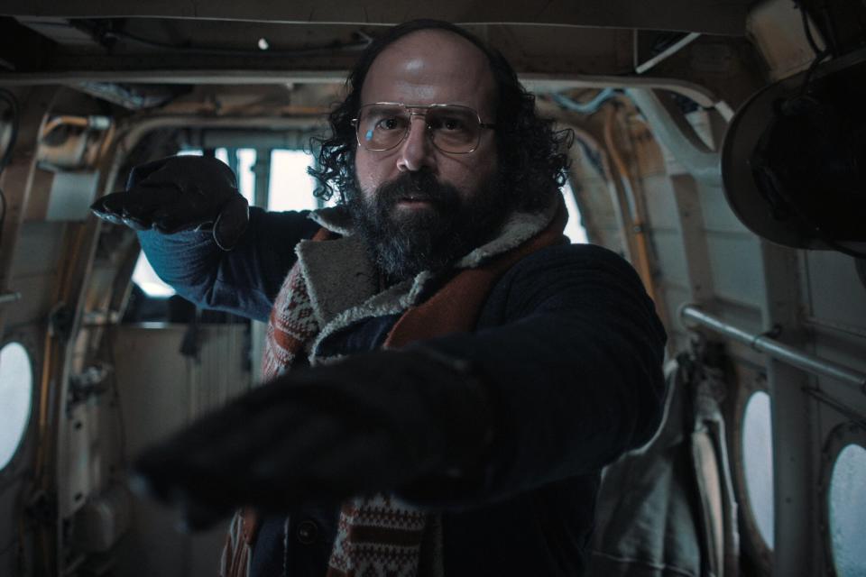 STRANGER THINGS. Brett Gelman as Murray Bauman in STRANGER THINGS.