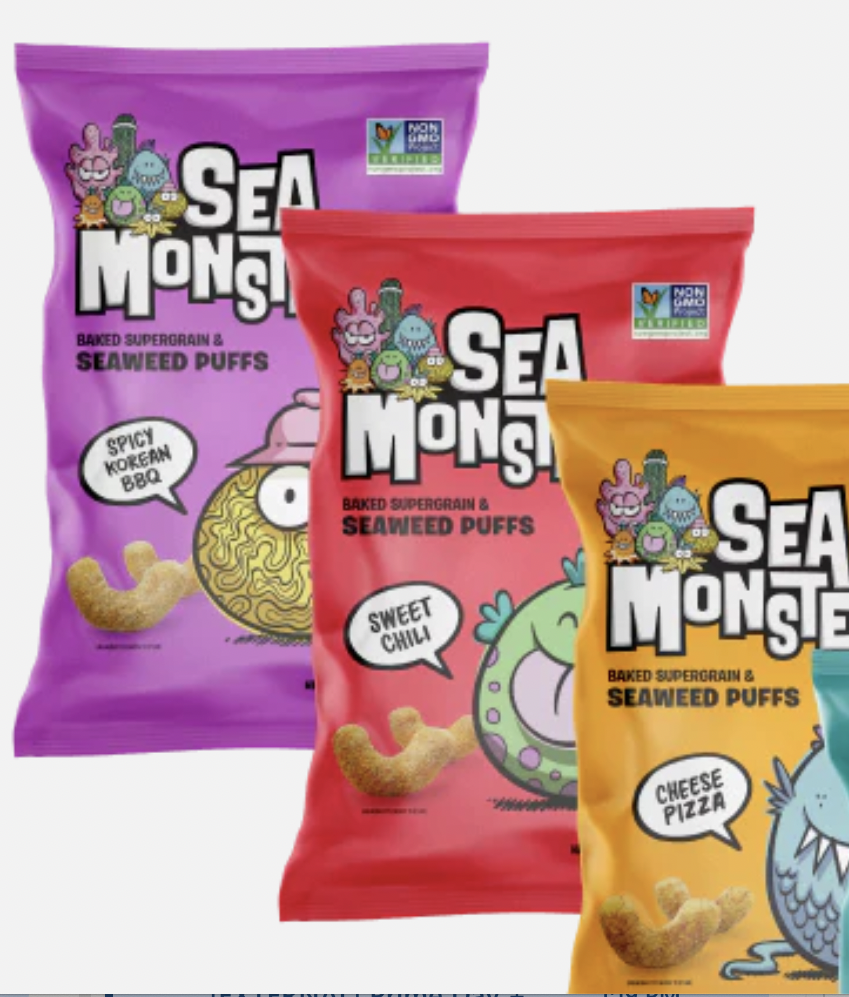 <p><a href="https://seamonsters.co/products/baked-seaweed-puffs-variety-8-pack-box" rel="nofollow noopener" target="_blank" data-ylk="slk:Shop Now;elm:context_link;itc:0;sec:content-canvas" class="link ">Shop Now</a></p><p>Baked Seaweed Puffs Variety 8-Pack Box</p><p>$47.92</p><p>seamonsters.co</p><span class="copyright">Sea Monsters</span>