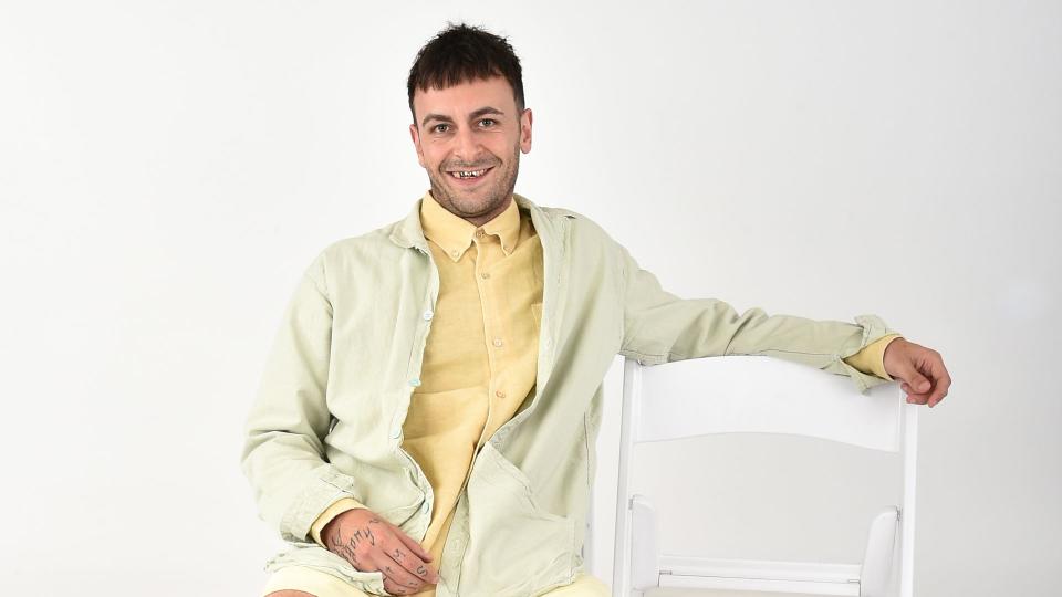 Joseph Gilgun in shoot for Preacher