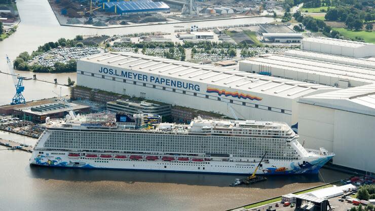 Noch im Jahr 2019 hatte die Werft ihre Wachstumspläne präsentiert, nun steckt die Branche in einer tiefen Krise. Foto: dpa