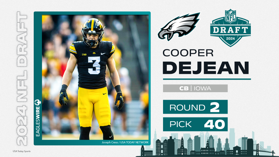 Eagles select Cooper DeJean in 2nd round of NFL draft Yahoo Sports