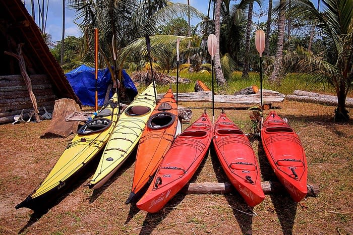 Enjoy kayaking: Water sports such as kayaking, paddle-boating or fishing are just a few of the activities you can do at the reservoir.