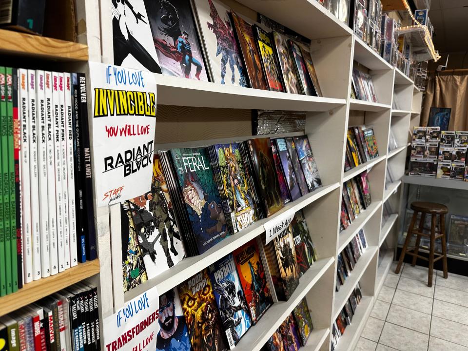 At Stronghold Collectibles of Acadiana, they sell a wide variety of comics. The owners have years of experience, so they can help you with any question you may have.