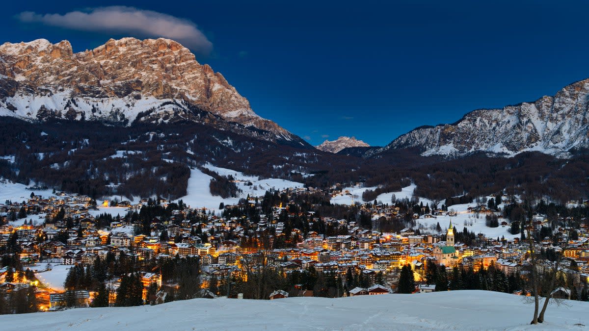 Cortina hosted the Winter Olympics in 1956 (Getty Images)