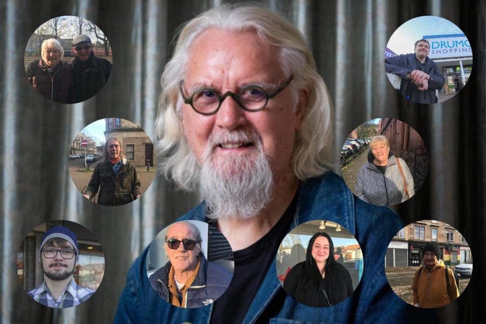 'He's a bit of a hero to me': Glasgow celebrates Billy Connolly on his 80th birthday <i>(Image: The people of Glasgow have talked of their love for 'The Big Yin' while sending birthday messages to)</i>