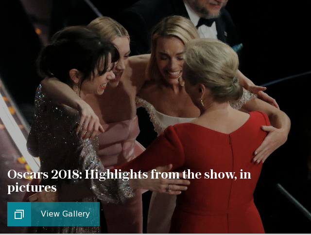 Oscars 2018: Highlights from the show, in pictures