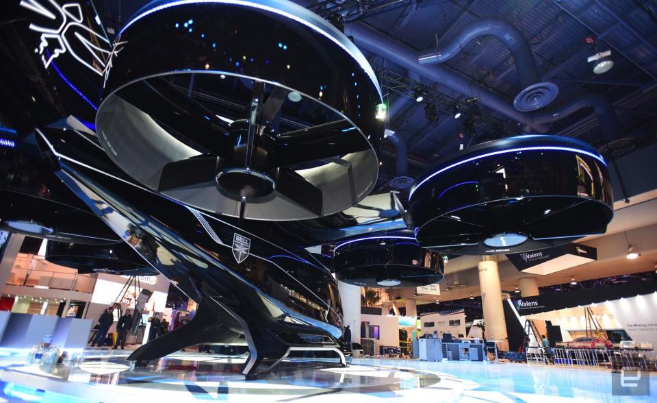Bell, one of Uber's flying taxi partners, revealed the design of its vertical