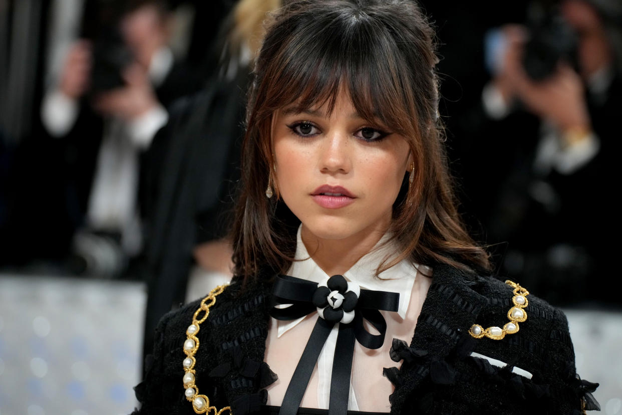 NEW YORK, NEW YORK - MAY 01: Jenna Ortega attends the 2023 Met Gala Celebrating 