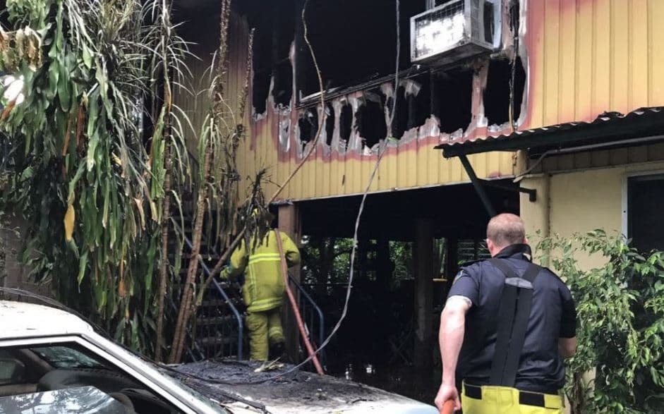 The house was home to the Haritos family and a saltwater crocodile named Albert - Credit: ABC Darwin