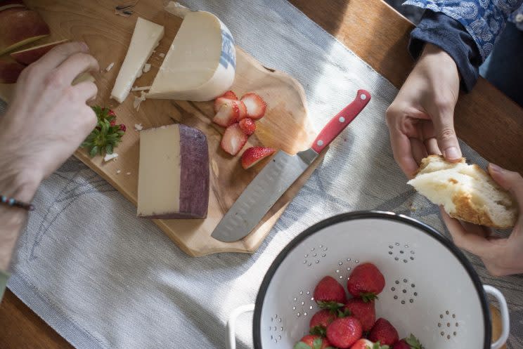 Who doesn't love a good cheese board? [Photo: Getty]