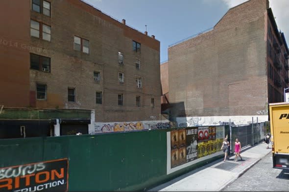 Google Maps Street View of Crosby Street New York