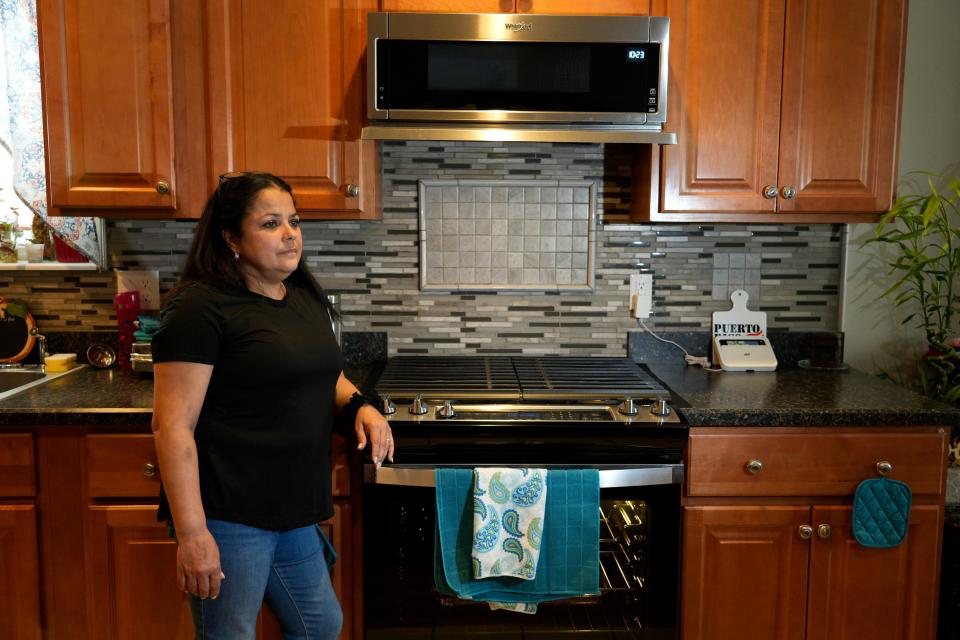 Julia Gonzalez, of Paterson, had four ovens delivered to her house that have been defective and she is still waiting for one that is in working order. Gonzalez also had six refrigerators deliver before one of them was not defective. All of the products were bought from the Best Buy in Woodland Park.