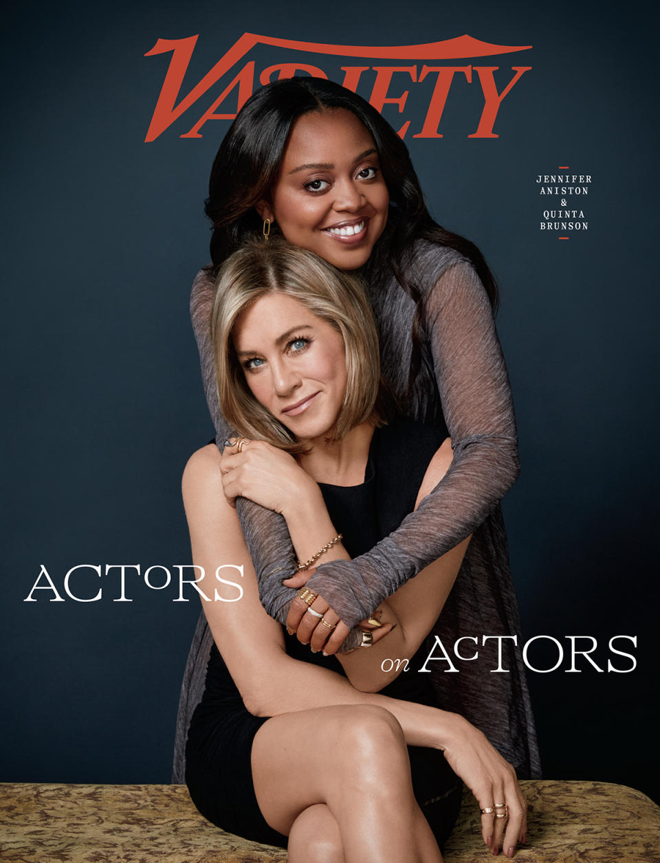 Variety Actors on Actors Quinta Brunson and Jennifer Aniston