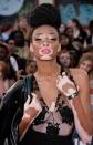 Chantelle Brown-Young, auch bekannt als Winnie Harlow, belegte in der 21. Staffel von “America’s next Topmodel” nur den sechsten Platz, startete als Model aber richtig durch. Die hellen Pigmentflecken, ausgelöst durch die Hautkrankheit Vitliho, machte sie zu ihrem Markenzeichen. (Foto: George Pimentel/WireImage)