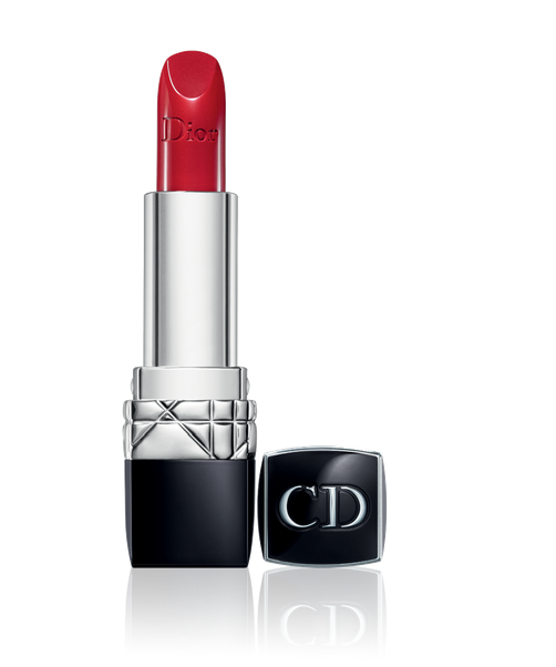 Dior Rouge Dior Lipstick in Rouge Zinnia #743 ($35)