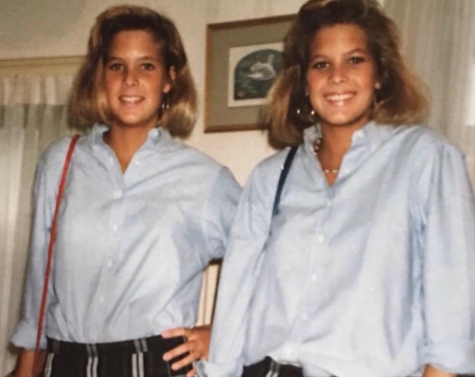 Carrieri (left) and&nbsp;LeCornu during their freshman year of high school in 1987. (Photo: )
