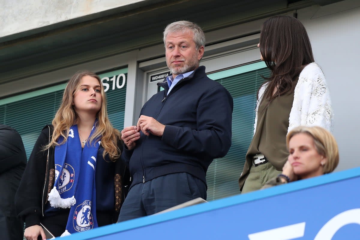 Sanctions imposed on Chelsea under former owner Roman Abramovich contributed to losses of £121m in the club’s 2021-22 accounts (Mike Egerton/PA) (PA Wire)