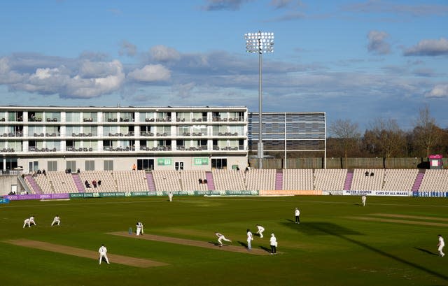 Hampshire v Nottinghamshire – LV= Insurance County Championship – Division One – Day One – The Ageas Bowl
