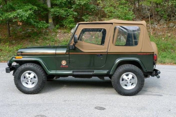 At $38,000, Is This 1995 Jeep Wrangler Sahara a Just Desert?