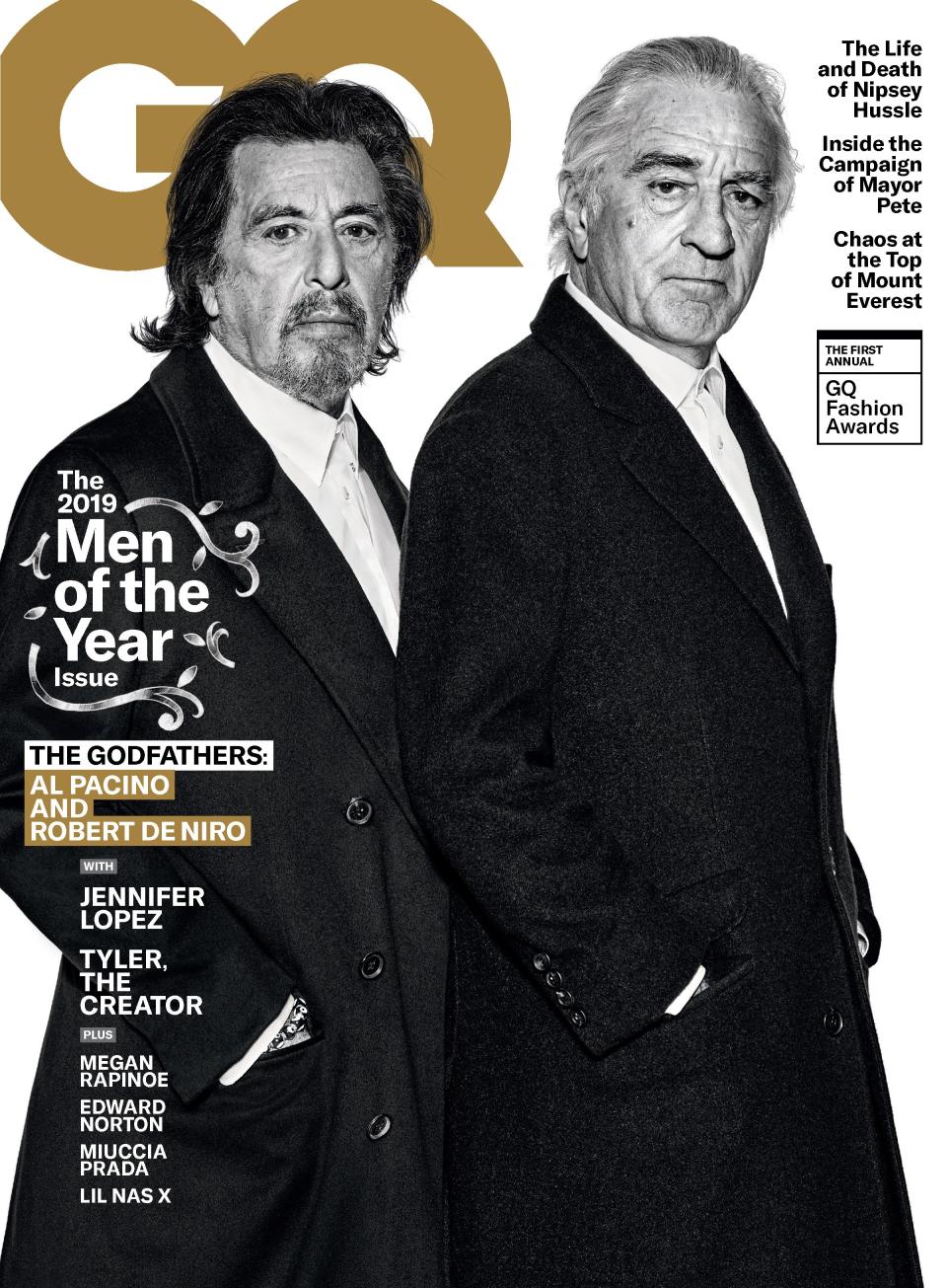 Al Pacino and Robert De Niro are GQ's Godfathers of the Year. Click here to subscribe to GQ.