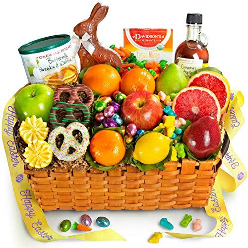 26) A Gift Inside Family Brunch Easter Basket