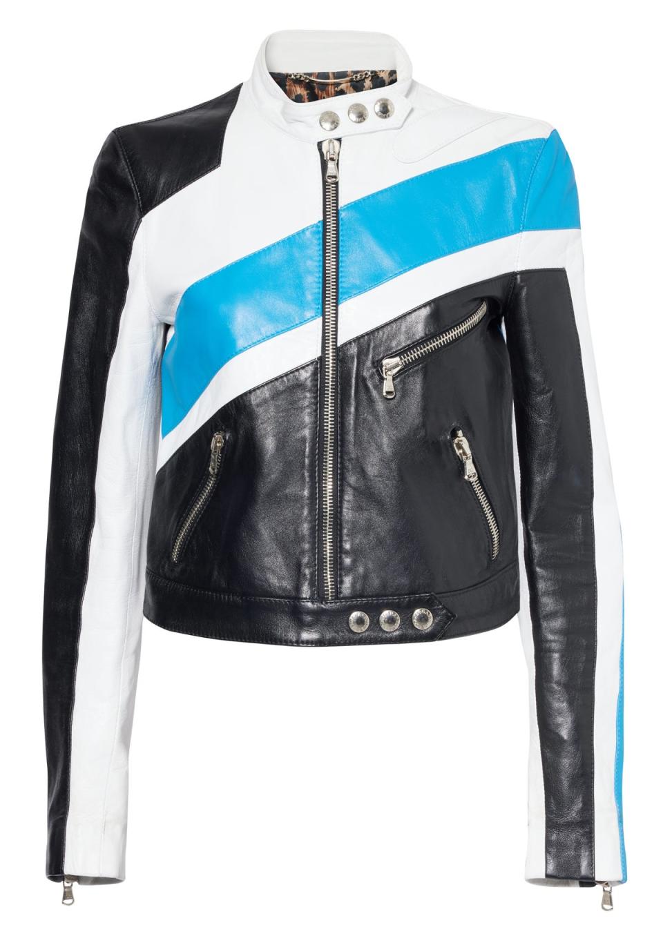 Striped motorcycle jacket, Dolce & Gabbana 2001, £3,450 (Selfridges)