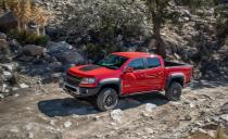 <p>The Bison is mechanically similar to the regular Chevy Colorado ZR2, but is fitted with unique styling touches and burlier bumpers and underbody protection from American Expedition Vehicles (AEV). </p>