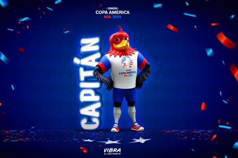 Capitán es la mascota de la Copa América 2024