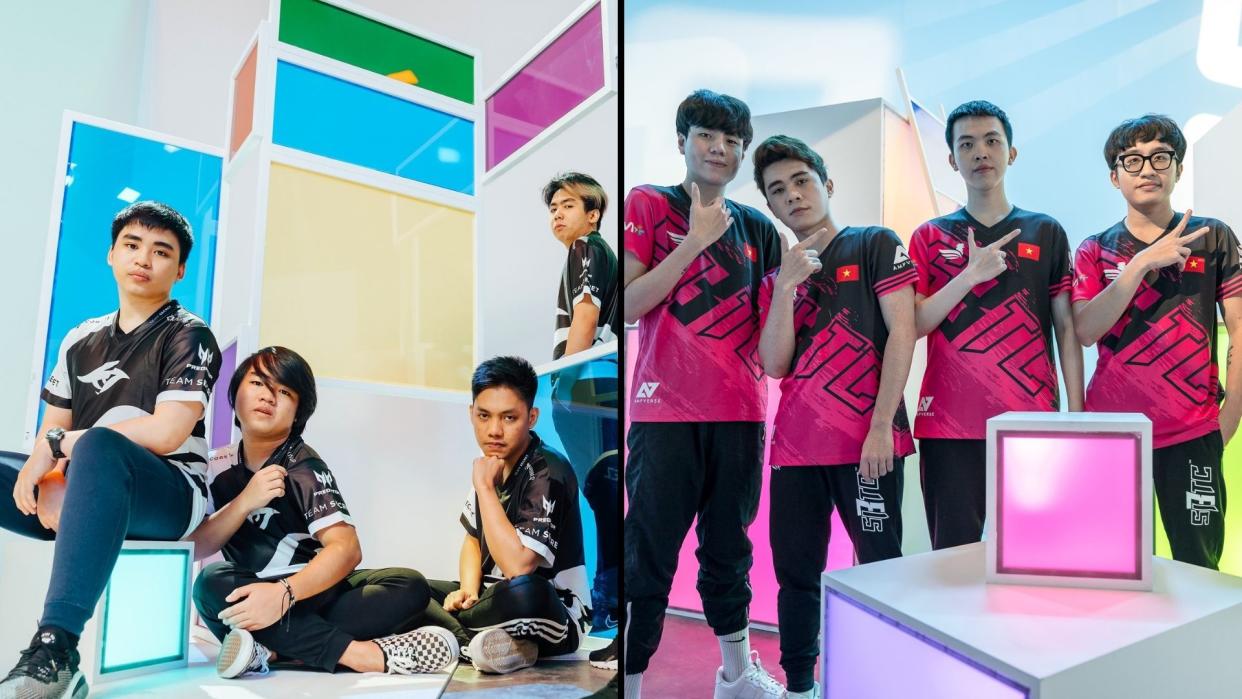 Team Secret from the Philippines and SBTC Esports from Vietnam have qualified for the League of Legends: Wild Rift Horizon Cup's Knockout Stage and are set to meet in the quarterfinals. (Photos: Wild Rift Esports/Riot Games)
