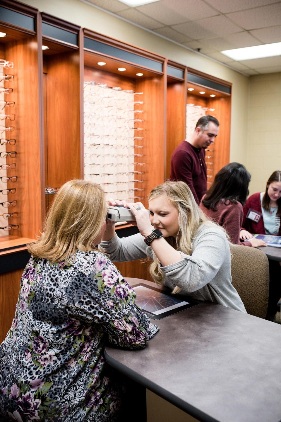 Roane State Community College's Vision Clinic on the Roane County campus is open for the spring semester.