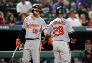 MLB: Baltimore Orioles at Texas Rangers