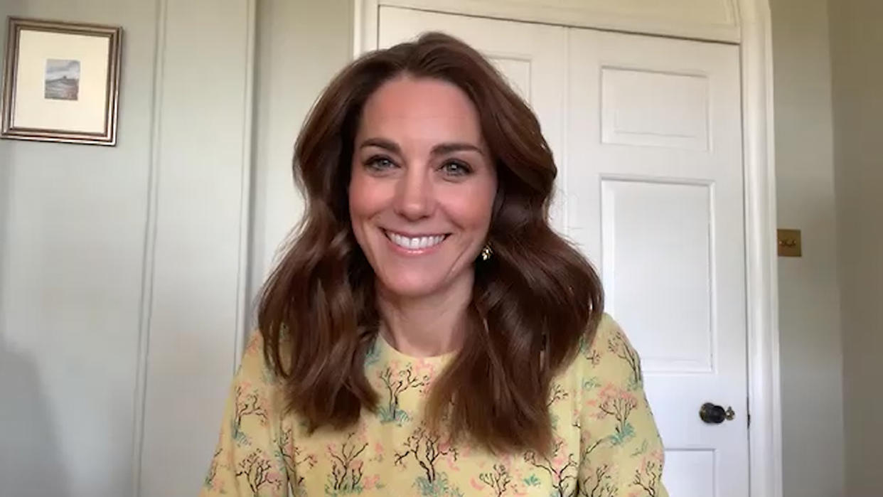 Undated handout videograb issued by Kensington Palace of the Duchess of Cambridge being interviewed on ITV's This Morning, speaking about her new photographic project Hold Still.