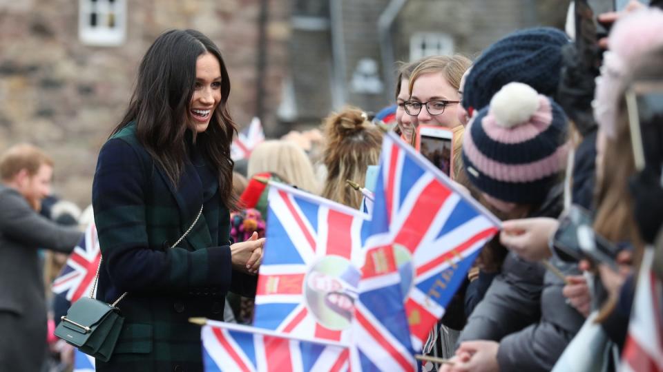 Meghan Markle hat mit rassistischen Anfeindungen zu kämpfen. Foto: Andrew Milligan/PA Wire/