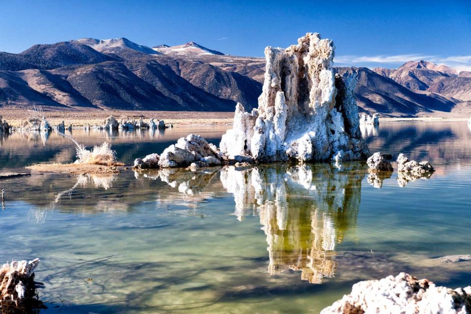 Tufa at Mono Lake in California