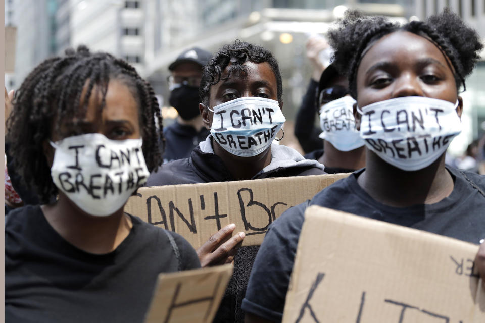 Image: George Floyd protest in Chicago (Nam Y. Huh / AP file)