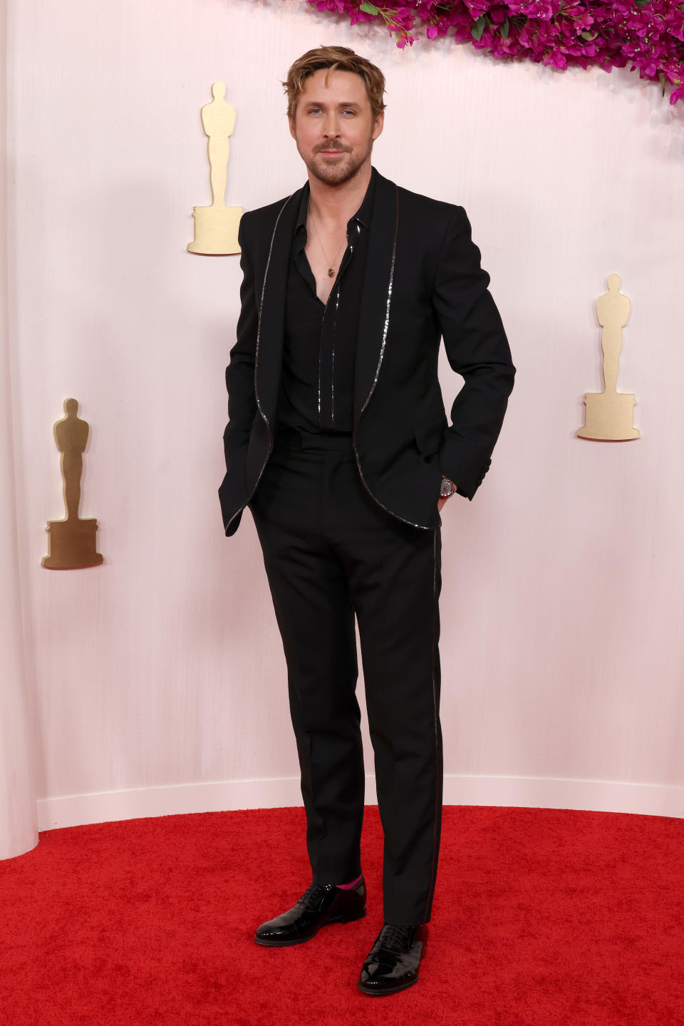 HOLLYWOOD, CALIFORNIA - MARCH 10: Ryan Gosling attends the 96th Annual Academy Awards on March 10, 2024 in Hollywood, California. (Photo by John Shearer/WireImage)