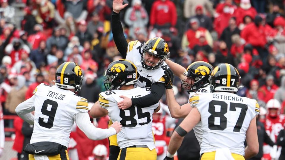 Iowa kicker Marshall Meeder