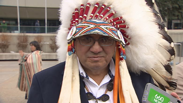 Treaty 7 flag raised permanently at Calgary City Hall