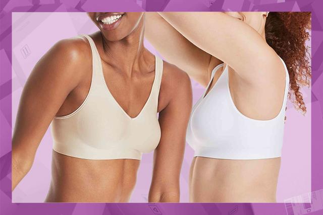 Hanes Women's Smooth-Tec Wire-free With Cooling, Seamless Smooth