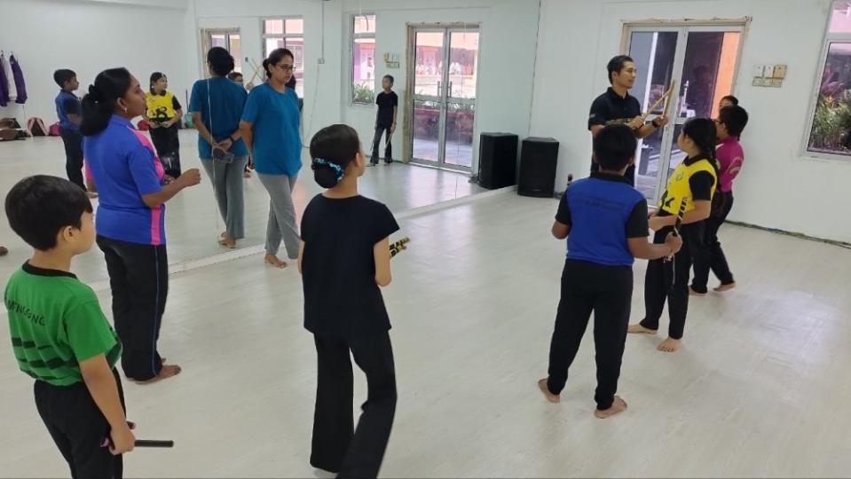 GCG's lead choreographer Abdul Razak Abdul Hamid who's also a teacher at SK Sungai Buloh wants his students to have the Harimau Malaya mindset when going into the international competition. — Picture courtesy of Abdul Razak Abdul Hamid
