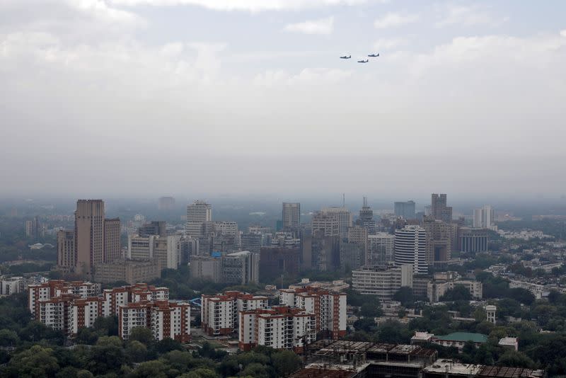 FILE PHOTO: Outbreak of coronavirus disease (COVID-19) in New Delhi