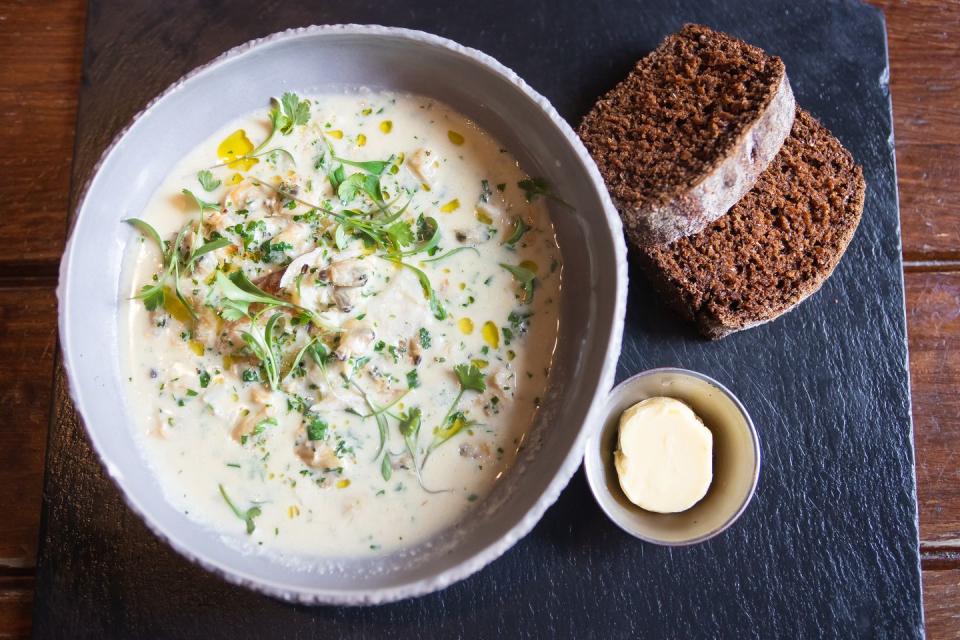 8) Irish Seafood Chowder